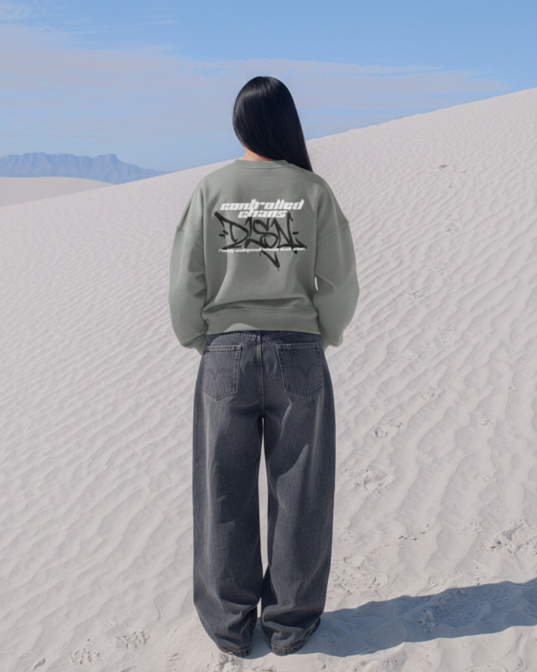 Grey Entropy Crewneck